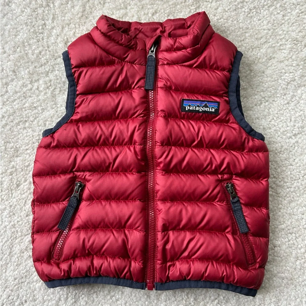 Patagonia Down Puffer Vest 6-12 Months